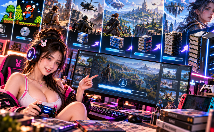 Mengapa Ukuran File Game Modern Semakin Besar dari Tahun ke Tahun?